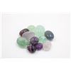 Image 1 : #173-NATURAL MULTI-COLOUR FLUORITE TUMBLE 500CT