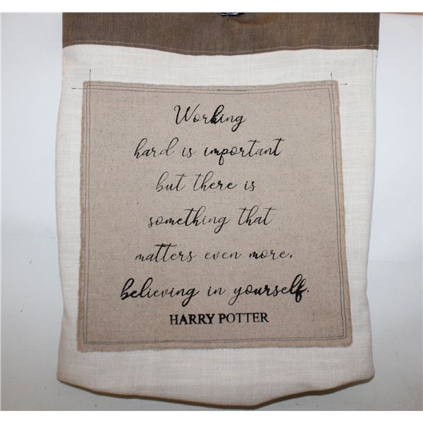 HARRY POTTER PILLOW CASE 19" X 17"