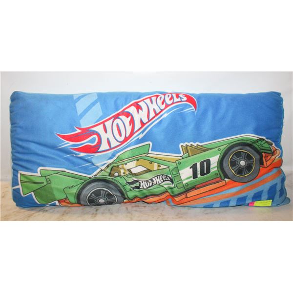 KIDS HOT WHEELS PILLOW