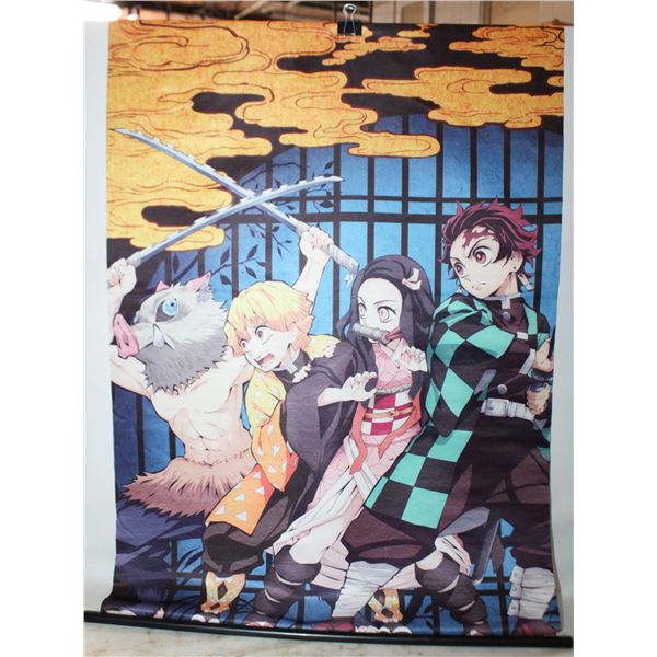 DEMONSLAYER KIMETSU NO YAIBA CLOTH WALL TAPESTRY