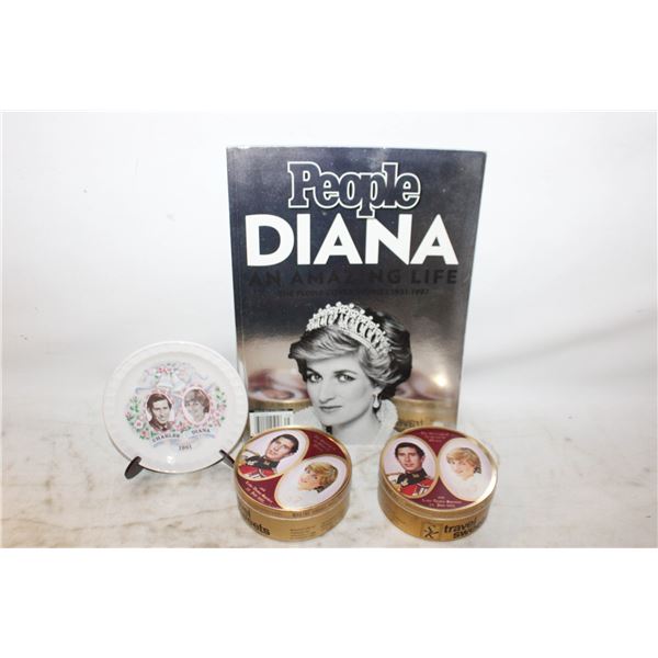 CHARLES AND DIANA COMMERATIVE WEDDING LOT