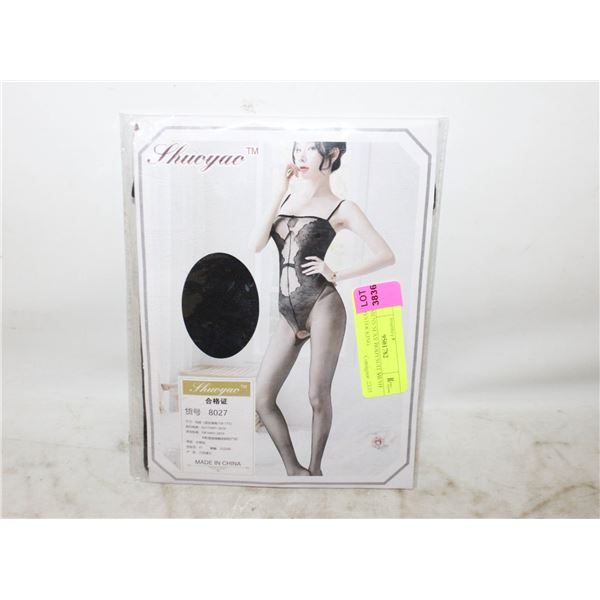 WOMENS SEXY BODYSUIT MESH BODYSTOCKING