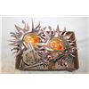 Image 1 : 2 SUN STARS WITH ANGEL THEME WIND CHARM