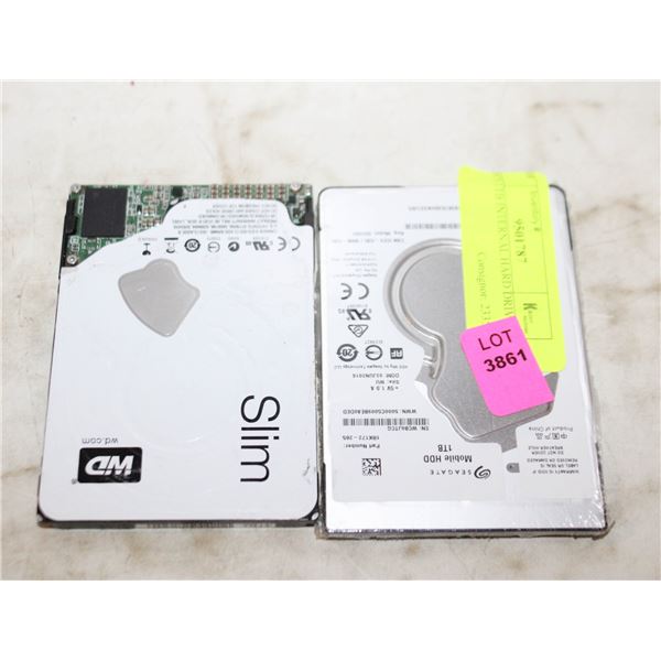 2 PCS 1TB INTERNAL HARD DRIVE
