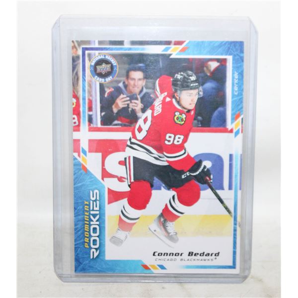 2023-24 UD HOCKEY CARD ROOKIES CONNOR BEDARD