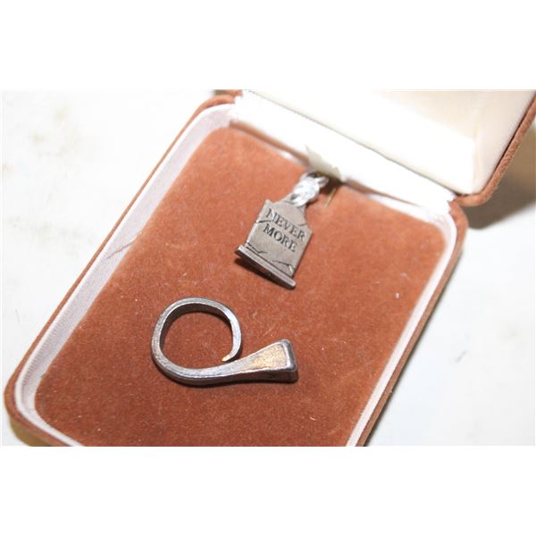 WEDNESDAY ADAMS "NEVER MORE" PENDANT