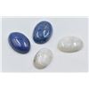 Image 1 : #276-NATURAL MOONSTONE & LAPIZ LAZULI  114.20CT