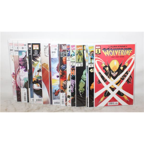 MARVEL 20 COMIC LOT INC WOLVERINE