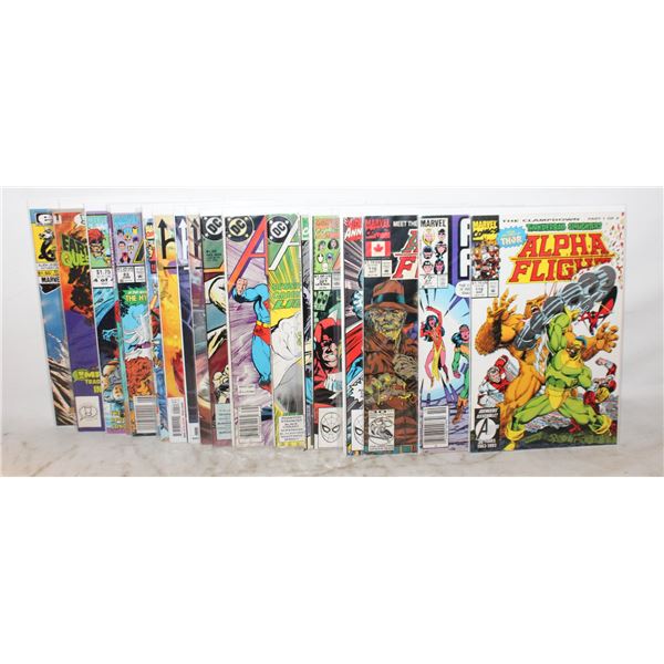 MARVEL & DC 20 COMIC LOT