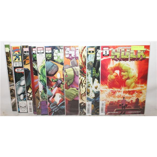 MARVEL HULK 13 COMIC LOT