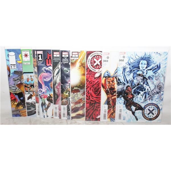 MARVEL 10 COMICS X-MEN/IRON MAN ETC