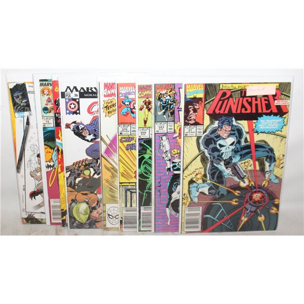 MARVEL PUNISHER IRON MAN CPT AMERICA