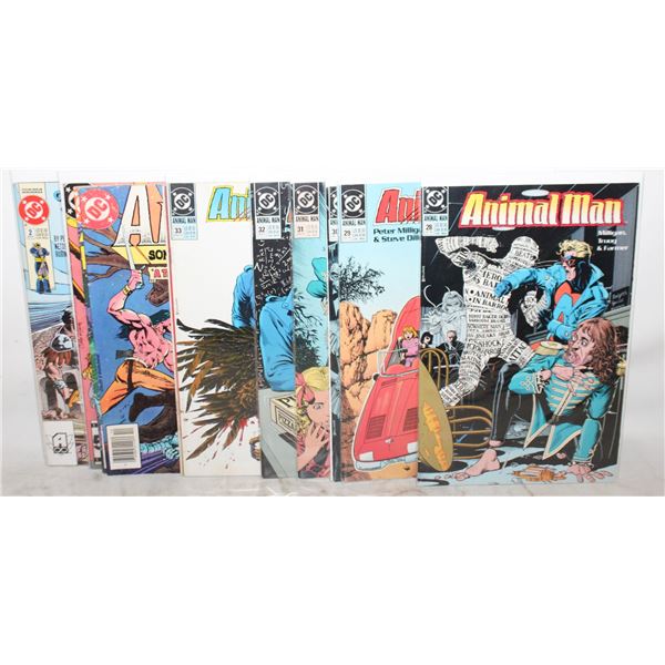DC COMICS LOT ANIMAL MAN PLUS 2 OTHERS