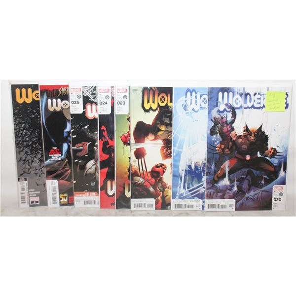 MARVEL WOLVERINE 8 COMIC LOT