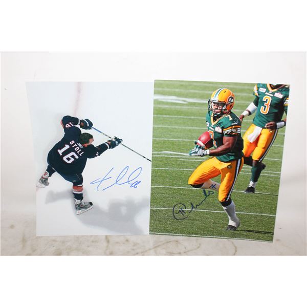 UNAUTHENTICATED SIGNED PICTURES: JARRET