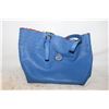Image 1 : BLUE TOTE HANDBAG