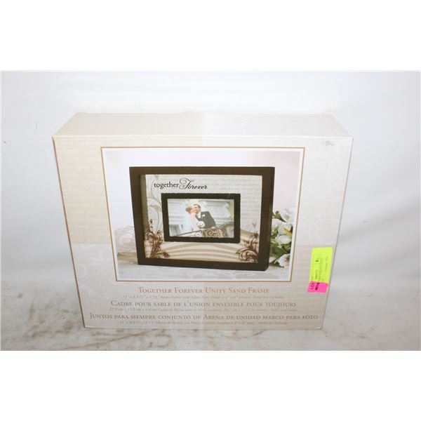 NEW TOGETHER FOREVER UNITY SAND FRAME