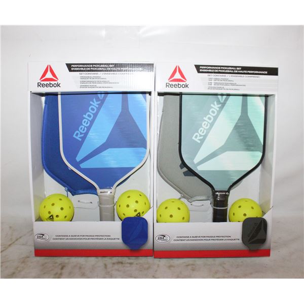 TWO REEBOK PICKLEBALL PADDLES