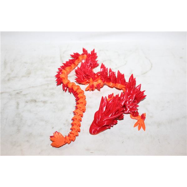 "FIRE DRAGON" 60CM 3D PRINTED DRAGON