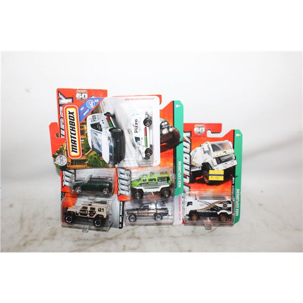 LOT OF 6 DIECAST MATCHBOX