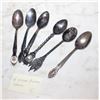 Image 1 : 6 - SILVER PLATED SOUVENIER SPOONS