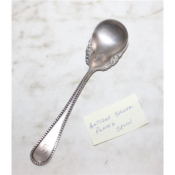 ANTIQUE SILVER PLATED  H.B. & S. XII