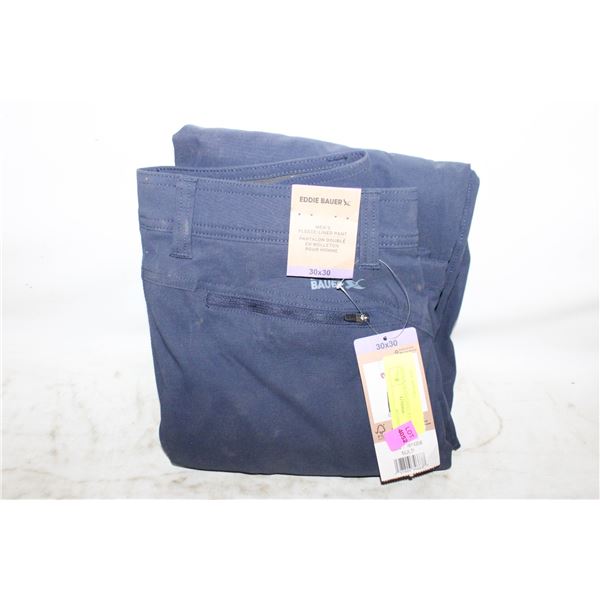 EDDY BAUER LINED PANTS W30 L30