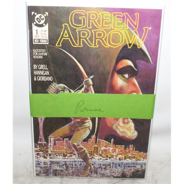 GREEN ARROW #1, SHAZAM #1, WILDDOG #1,