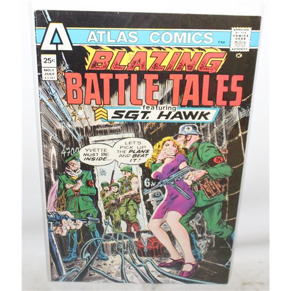 BLAZING BATTLE TALES #1 COMIC
