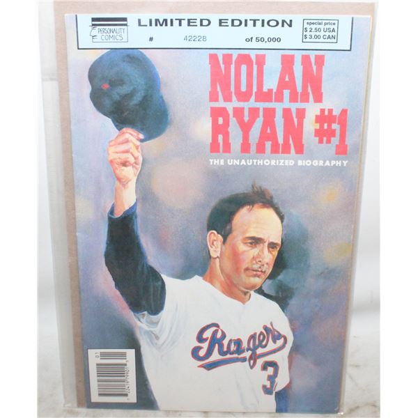 NOLAN RYAN COMIC #1