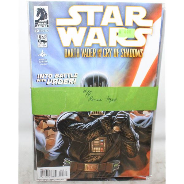 4 STAR WARS COMICS DARK HORSE