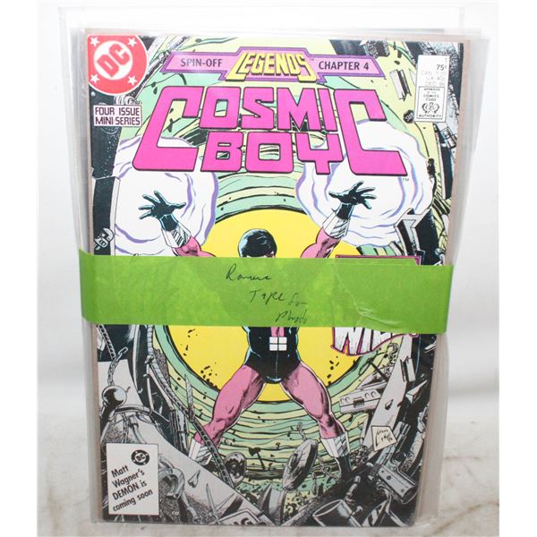 COSMIC BOY #1, BATGIRL #1, GREEN LANTERN