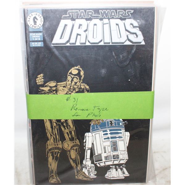 FOUR STAR WARS COMICS DARK HORSE