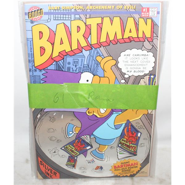 THREE THE SIMPSONS COMICS