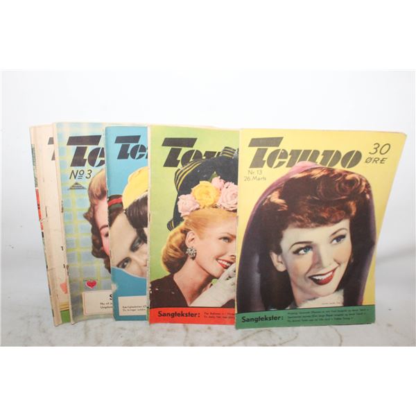 1930-50’S FASHION MAGAZINES
