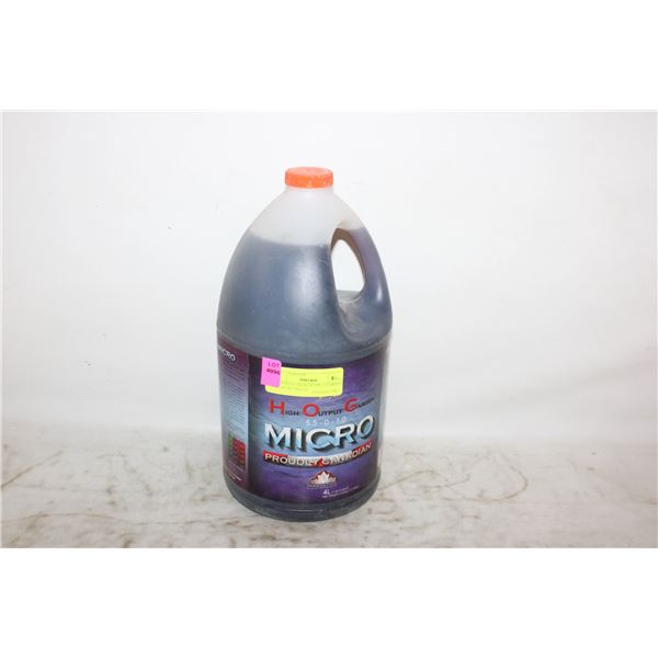 4LTR H.O.G. HIGH OUTPUT GARDEN MICRO NUTRIENT