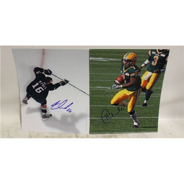 UNAUTHENTICATED SIGNED PICTURES: JARRET