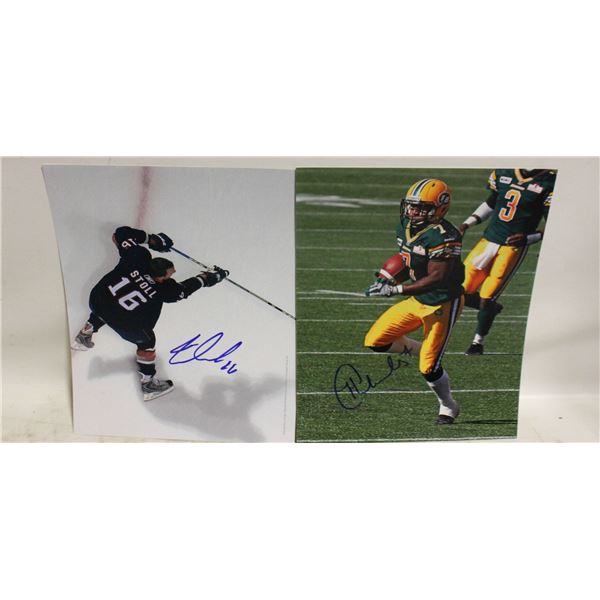 UNAUTHENTICATED SIGNED PICTURES: JARRET
