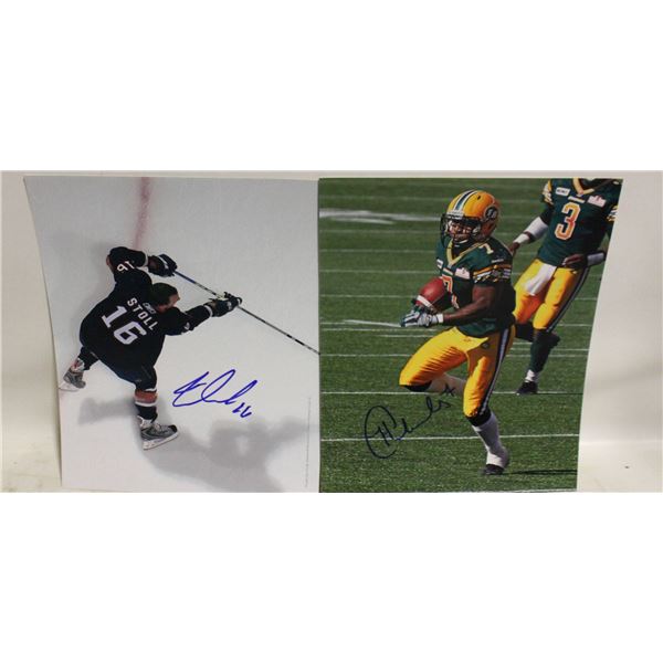 UNAUTHENTICATED SIGNED PICTURES: JARRET