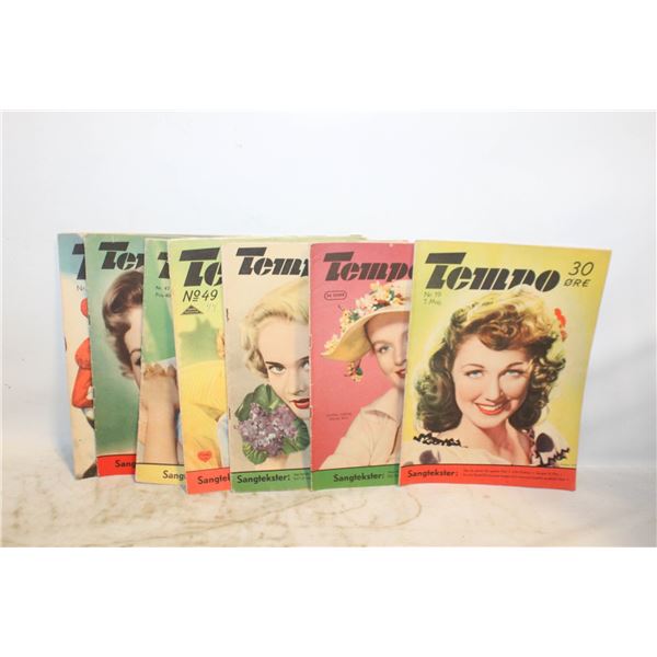1940’S WOMEN’S MAGAZINES X7