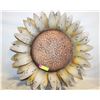 Image 1 : (25 INCH) METAL SUNFLOWER ART