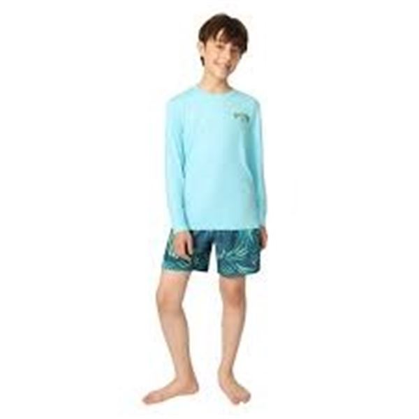 NEW BILLABONG BOYS SWIMMING LONG SLEEVE TOP SZ LG