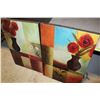 Image 1 : 2PC 24X36 FLOWER THEME WALL ART