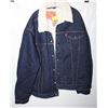 Image 1 : LEVI SHERPA COAT LARGE N/W TAGS