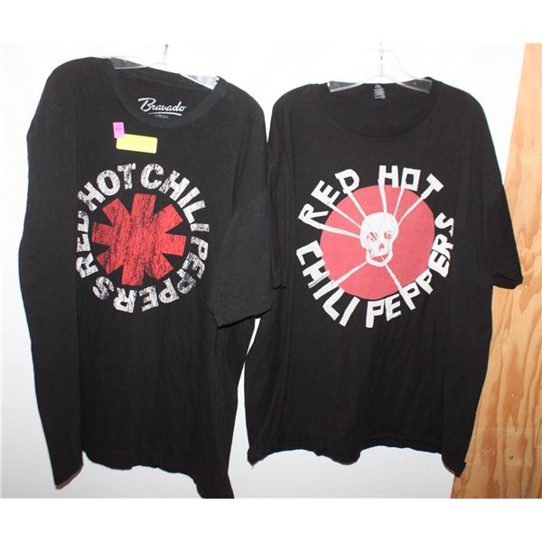 LOT OF 2 RED HOT CHILI PEPPERS CONCERT MEN'S XL