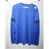 Image 1 : MENS 2XL ADIDAS RUNNING BLUE LONG SLEEVE SPORT