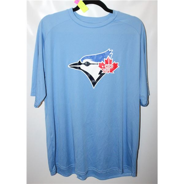 RAWLINGS BLUE JAY DRI-FIT SHIRT- MENS XL