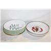 Image 1 : VINTAGE STONEWARE SERVING BOWLS - ASSORTED LOT