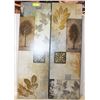 Image 1 : 2 PIECE WALL ART