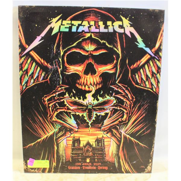 METALLICA 16X20 WALL ART CANVAS